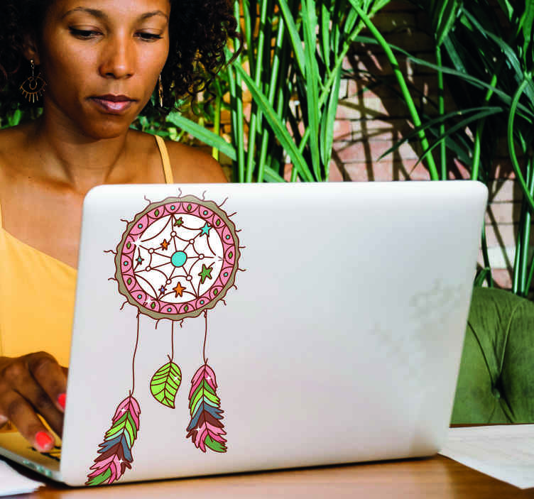 Adesivo pc Acchiappasogni mandala