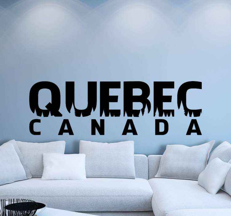 Sticker Québec - TenStickers