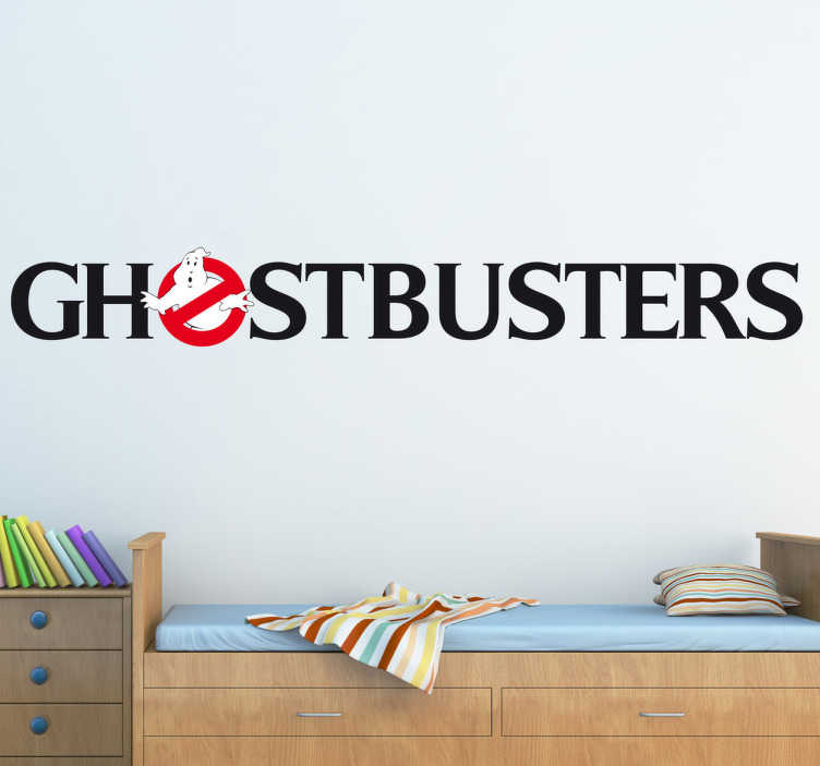 Sticker film logo Ghostbusters