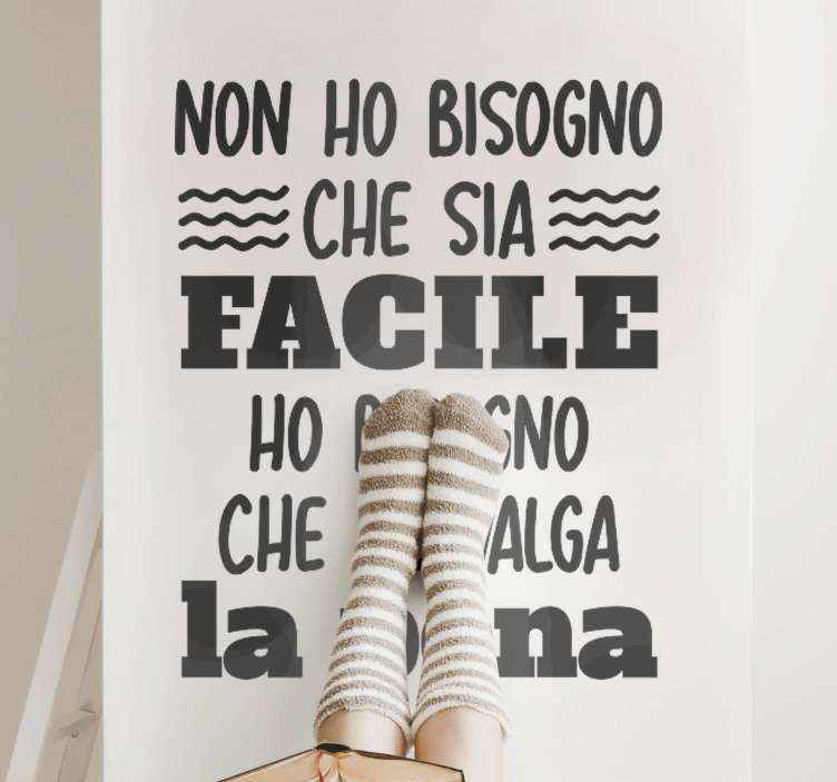 Adesivo pc L. Citazione motivazionale di wayne