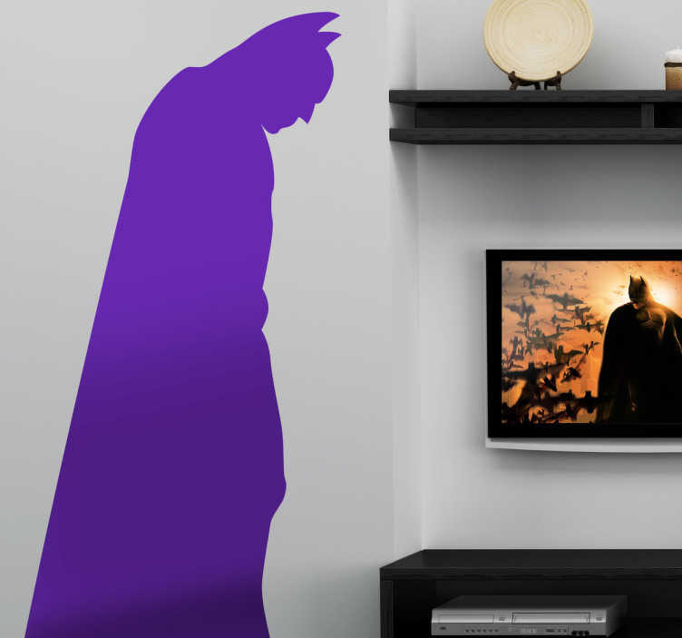 Sticker décoratif ombre de Batman Begins