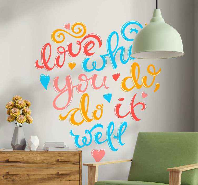 Do it well decals for furniture - TenStickers