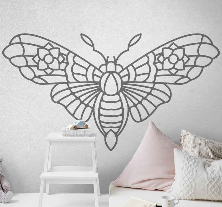 Sticker Mural Papillon Papillon