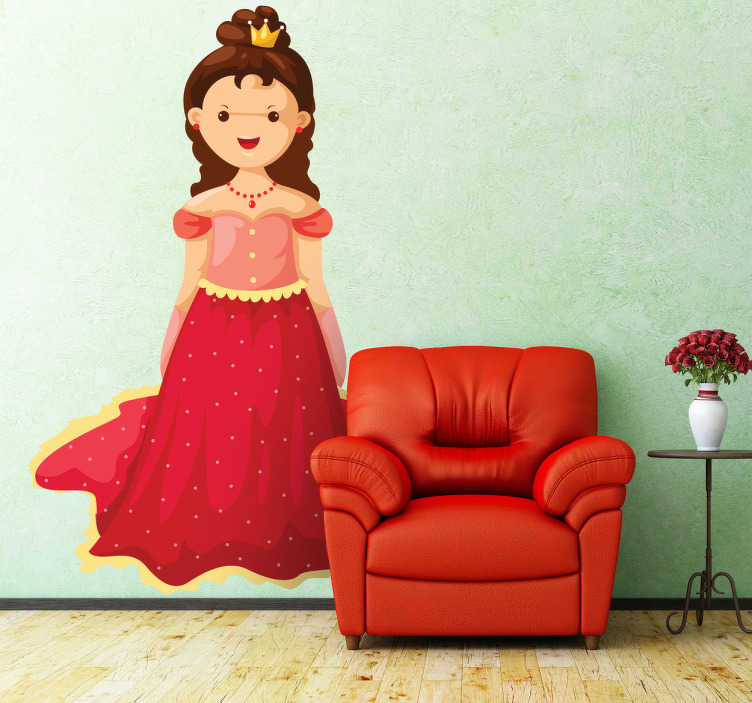 Sticker enfant reine