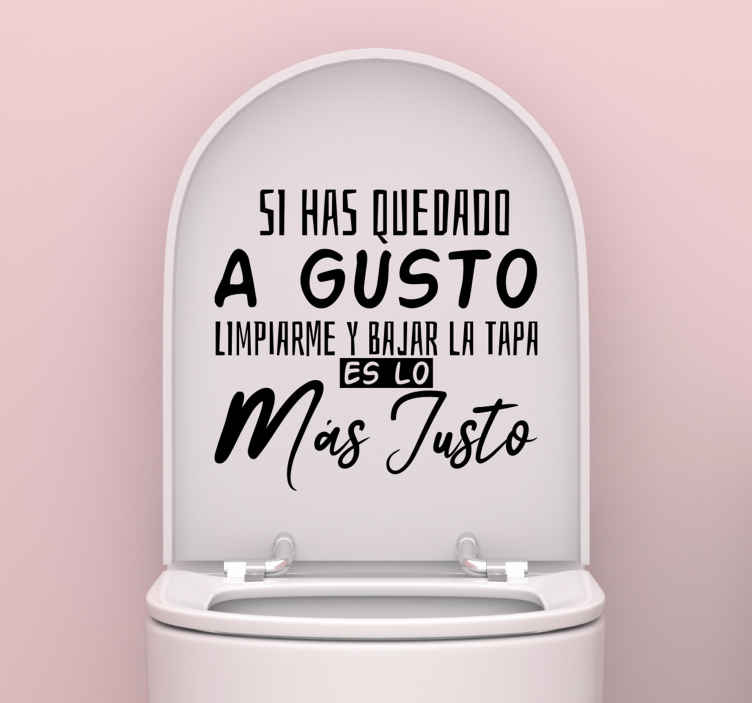 Vinilo Decorativo de Texto Reglas del Baño - ADAZIO - Paples de Colgadura  Personalizos