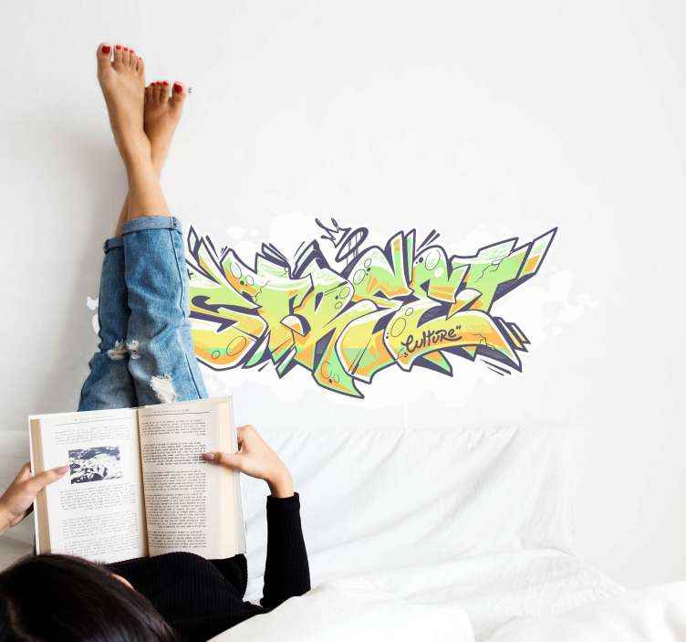 Summer graffiti sticker bundle - TenStickers