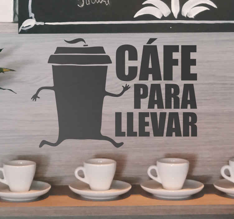 Taza Café Con Lugar Para Escribir Café Para Llevar Bebidas Vector