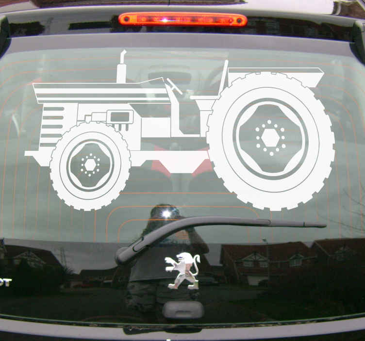 Voiture-Tracteur Sticker Autocollant pour le Oldtimer-Fan