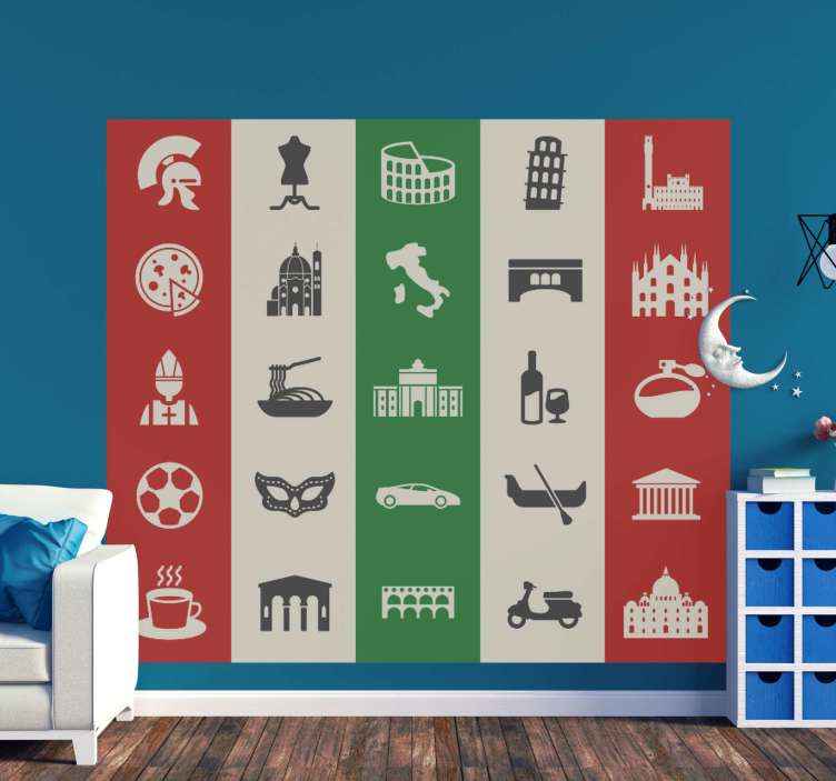 Stencil Set di simboli italiani