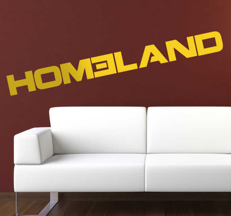 Sticker logo Homeland
