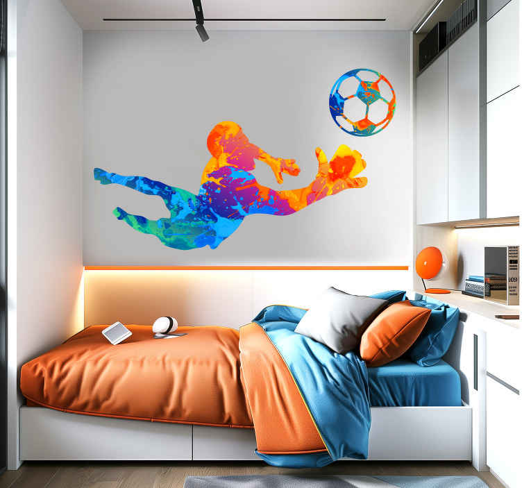 Sticker Foot chambre