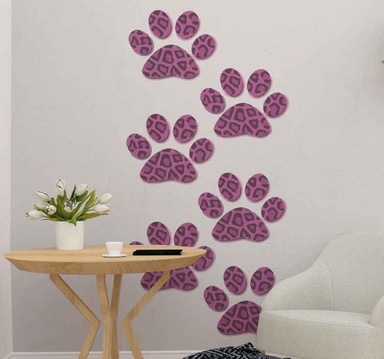 Leopard Print Wall Decals - bmp-syrop