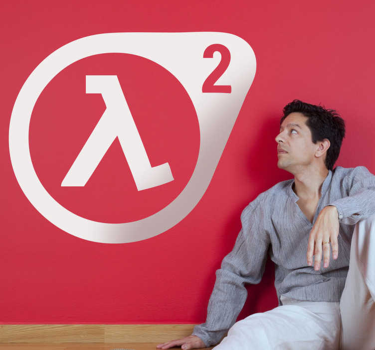 Sticker logo Half life 2