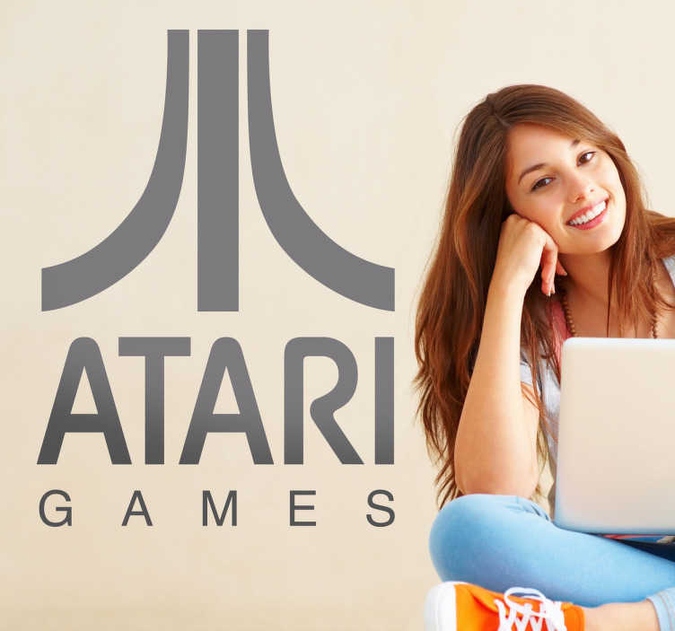 Sticker logo Atari