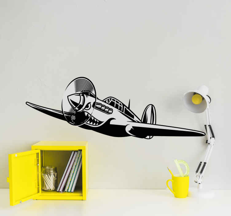 Details about   Wall Tattoo Window 3D Effect Wall Sticker Deco Picture Fighter Jet Plane show original title