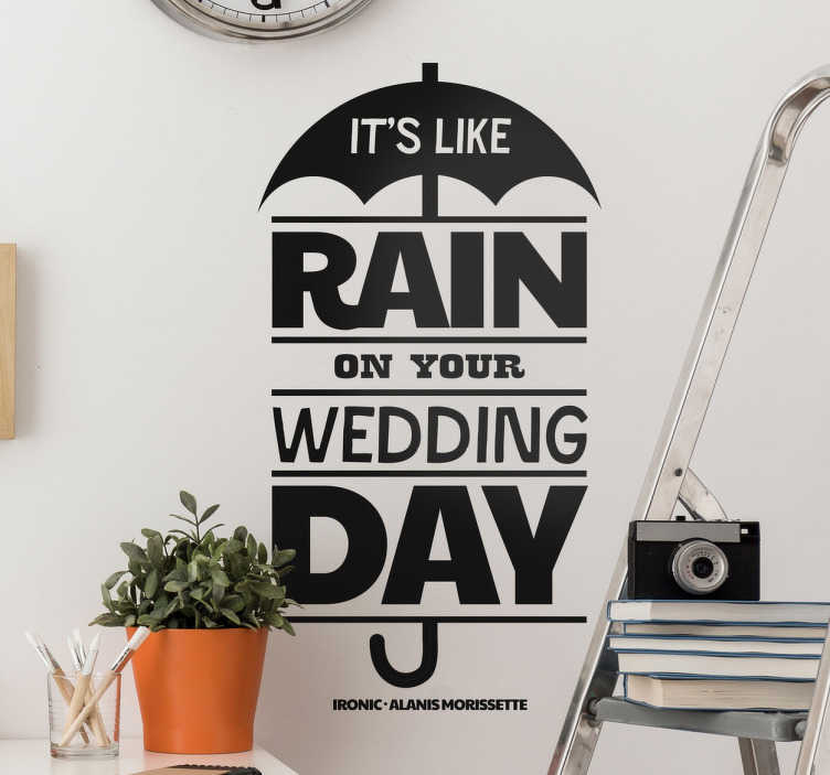 Sticker décoratif Alanis Morissette