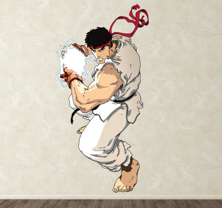 Sticker jeu Ryu street fighter