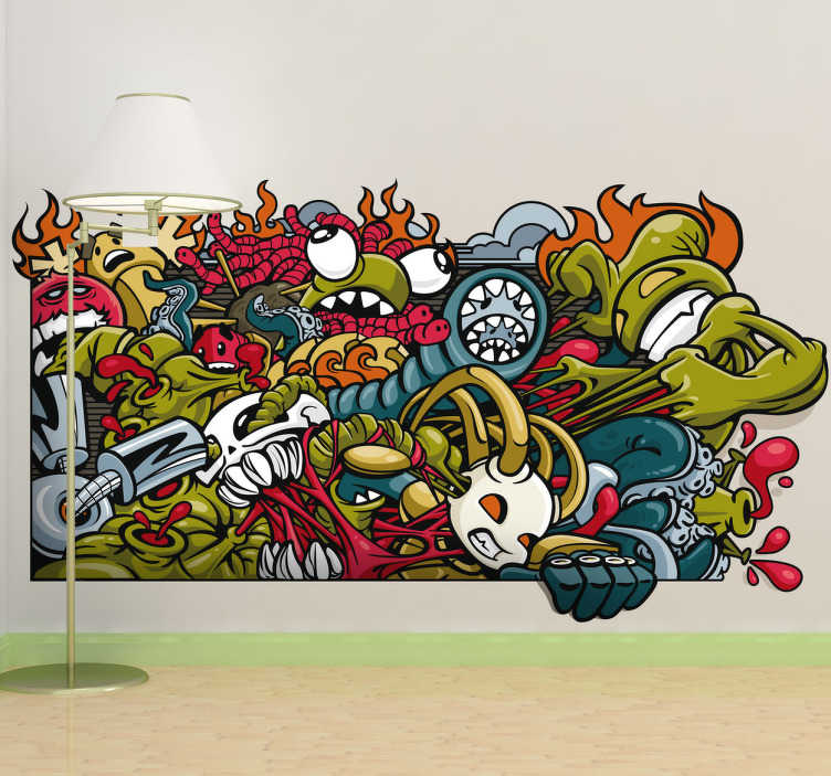 Urban Art Wall Mural