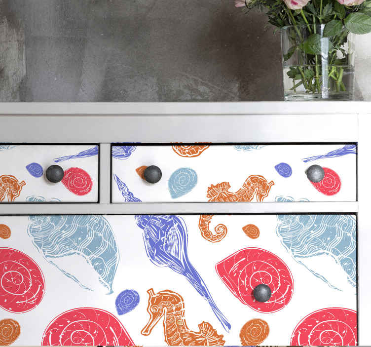 Fish wall sticker colorful sea creatures - TenStickers