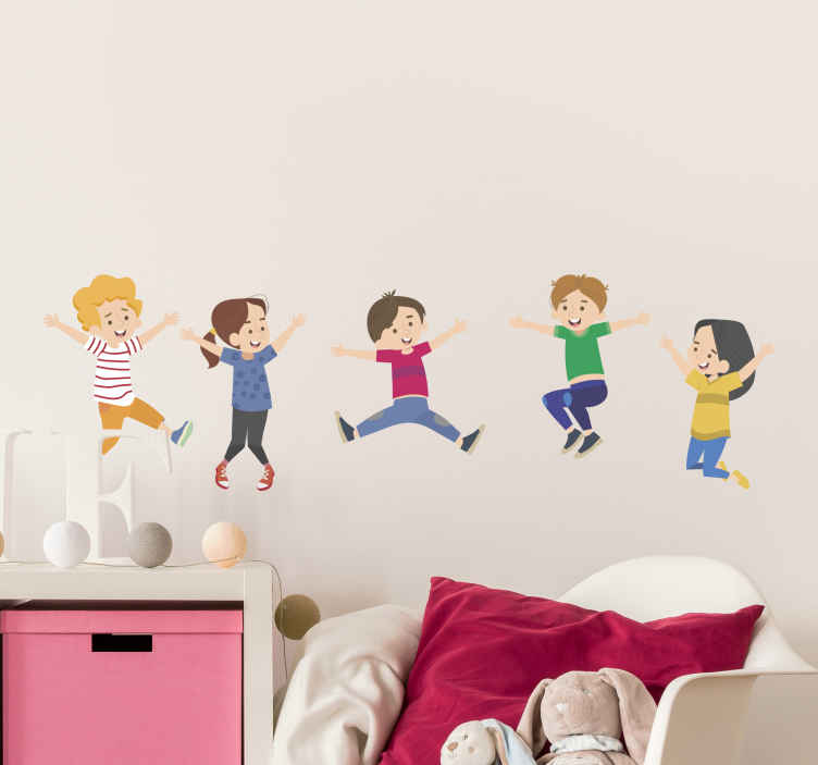 Vinis para quarto infantil Trator realista - TenStickers