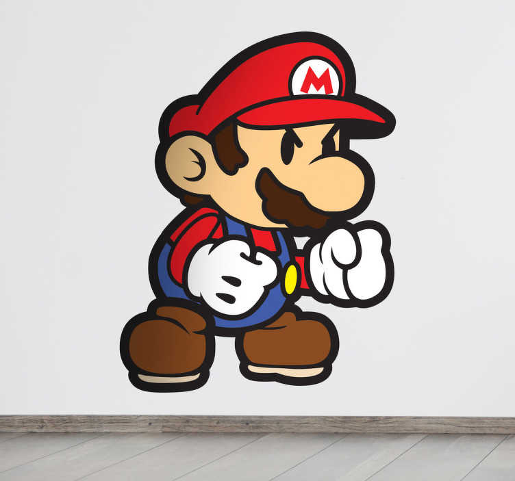 Sticker Super Mario faché
