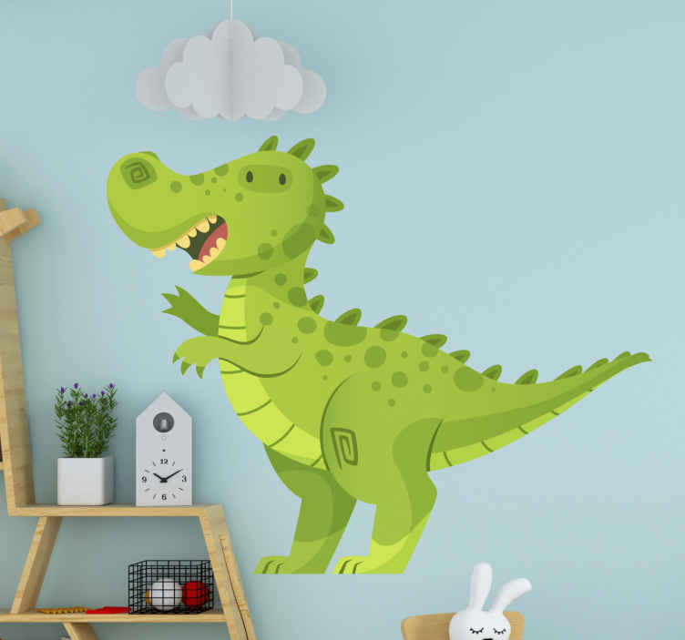 Quadro Decorativo dinossauro Desenho animado infantil dinossauros -  TenStickers