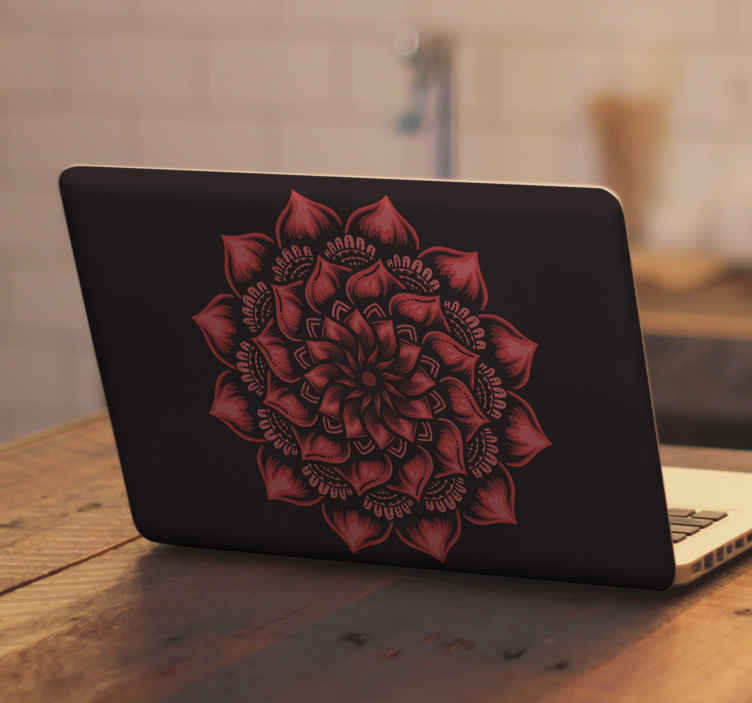 Mandala Art Stickers Laptop And Computer Pretty - Temu