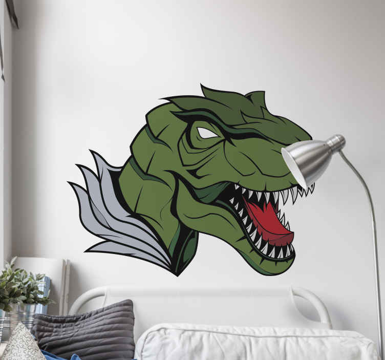 Grande T-Rex Dinossauro Adesivo de Parede para Sala de Crianças, Sala de  Jogos Decalque, Mundo Zoológico, Quarto Selva, Vinil - AliExpress