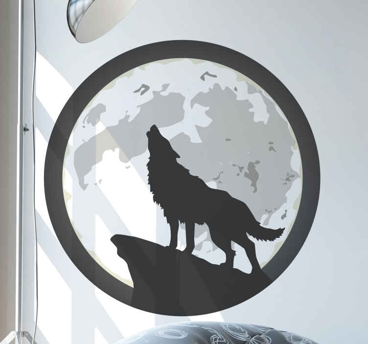 LOUPS Decal Set Loups FC personnalisée nom et numéro shirt Autocollant Mural