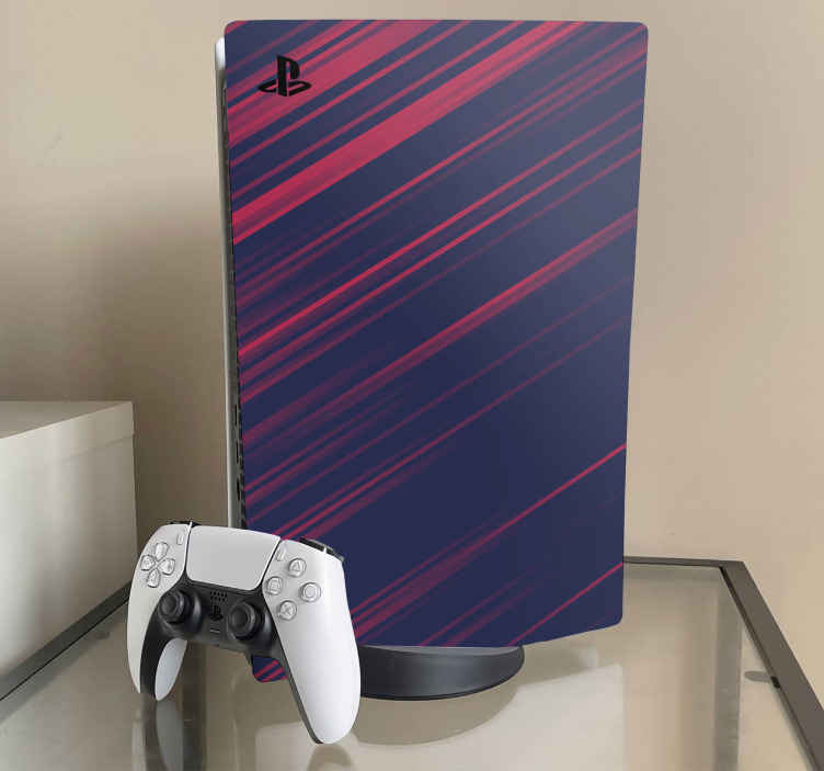 Vinil Skin para PS4 Lobo jogo abstrato - TenStickers