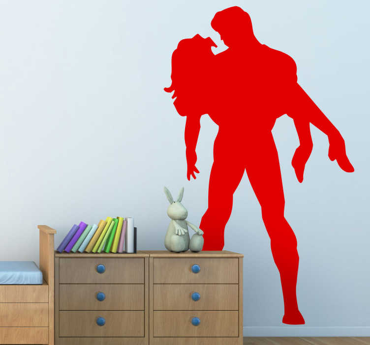 Sticker enfant superman héro