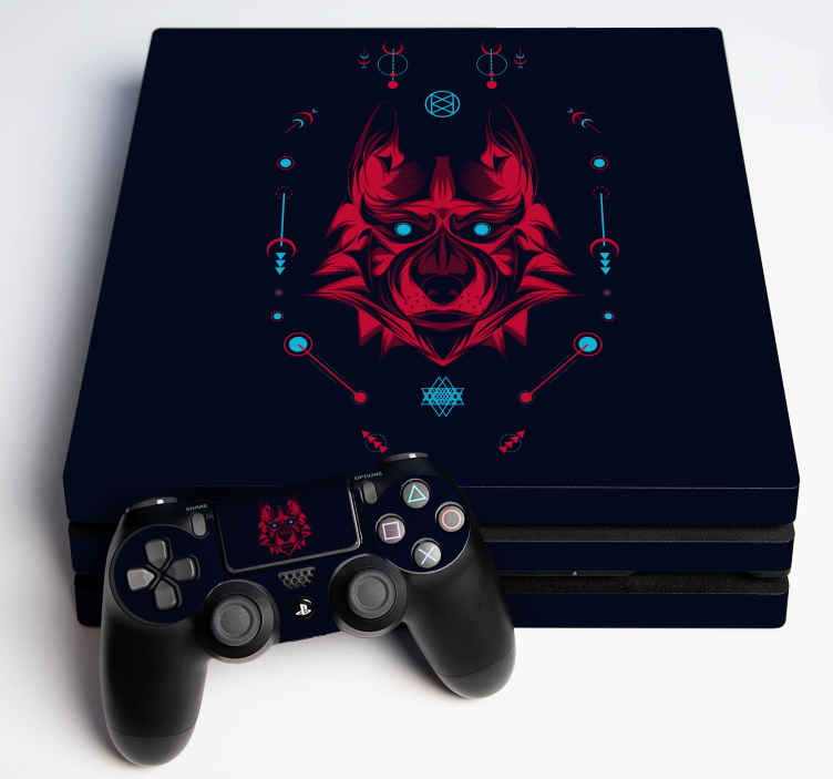 Skin branca ps4 pro