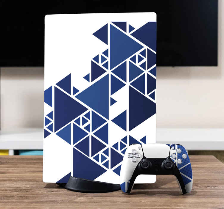 Vinil Skin para PS5 Bandeira americana bala azul - TenStickers