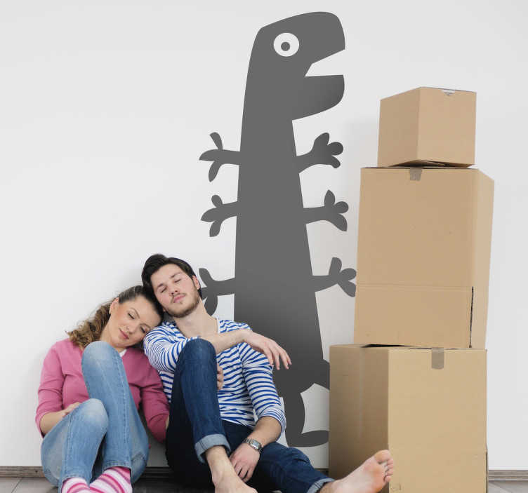 Sticker enfant monstre neuf pattes