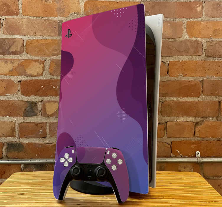 PS5 skin purple PlayStation 5 cute clouds sky Console and -  Portugal