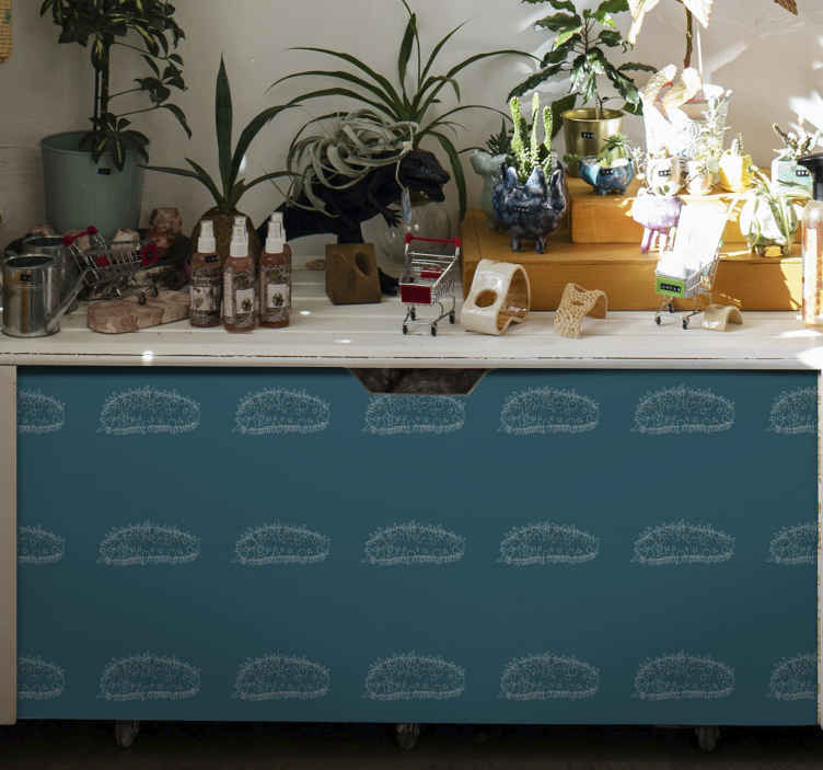 Sea cucumber in water decals for furniture TenStickers