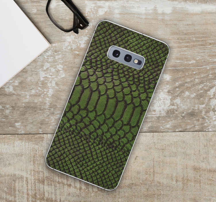 Sürüngen cilt samsung çıkartmaları - TenStickers