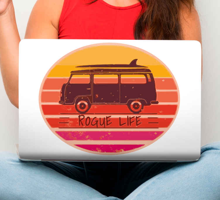 Rogue life 70'in dizüstü bilgisayar görünümleri - TenStickers