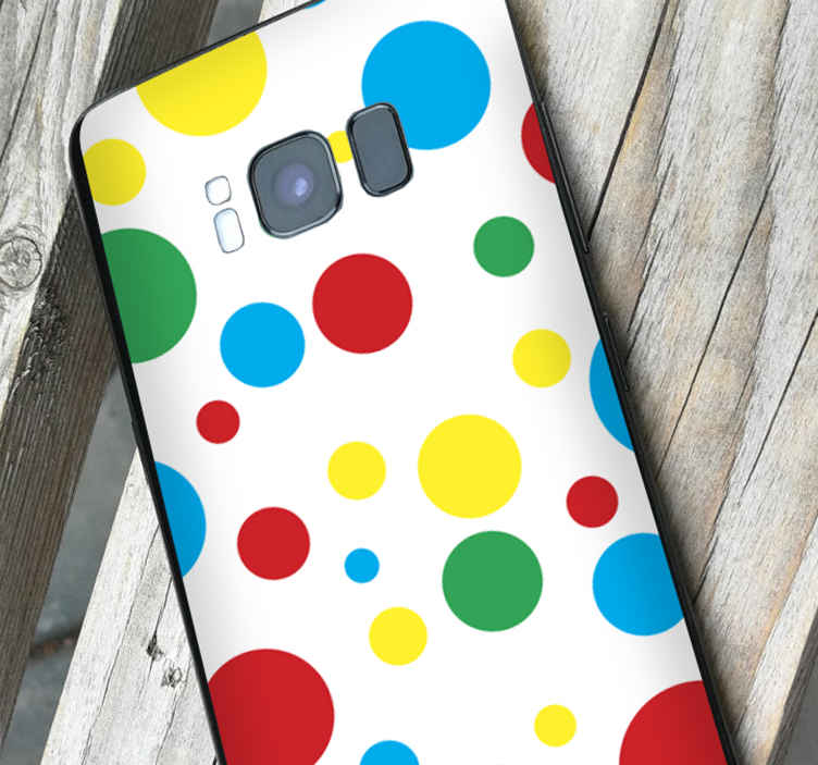 Värikkäitä väistyksiä Tarra samsungille - Tenstickers