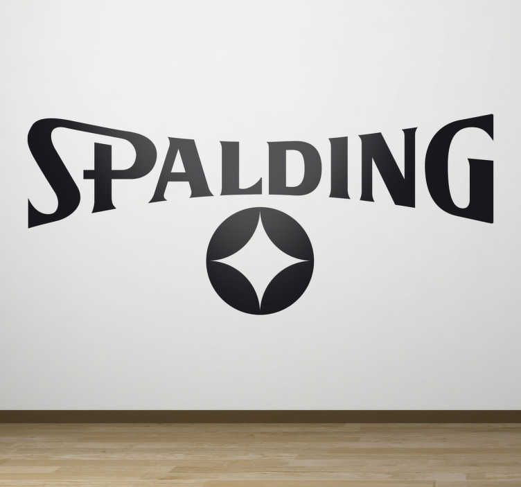 Sticker logo Spalding