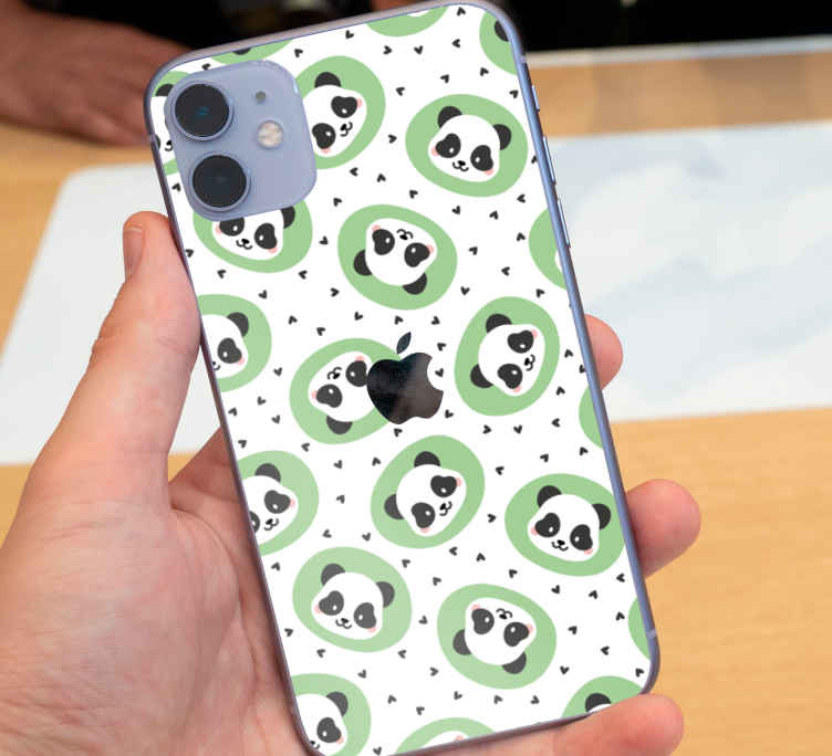 Hayvan Çıkartması panda deseni - TenStickers