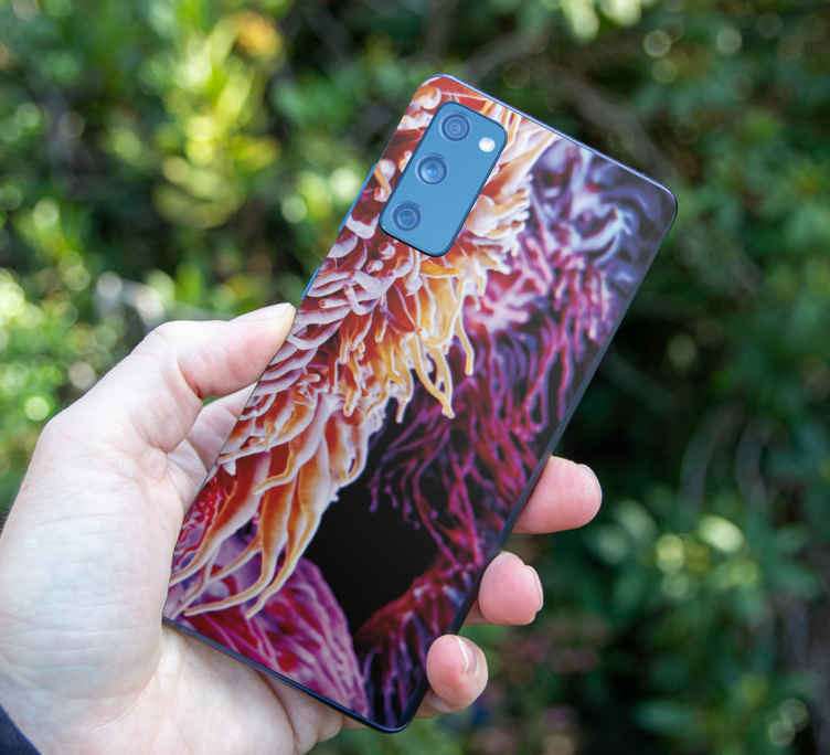 Pegatina para Samsung Coral morado