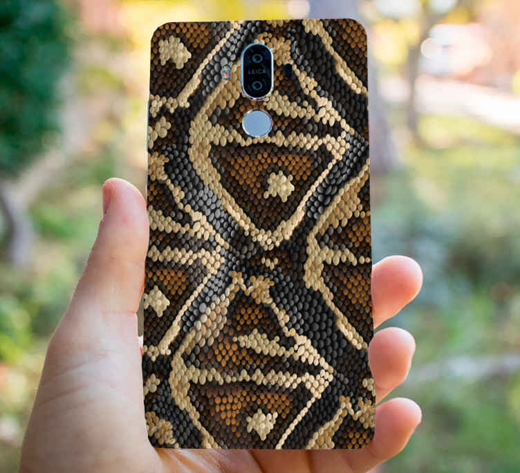 Huawei sticker serpent skin texture - TenStickers