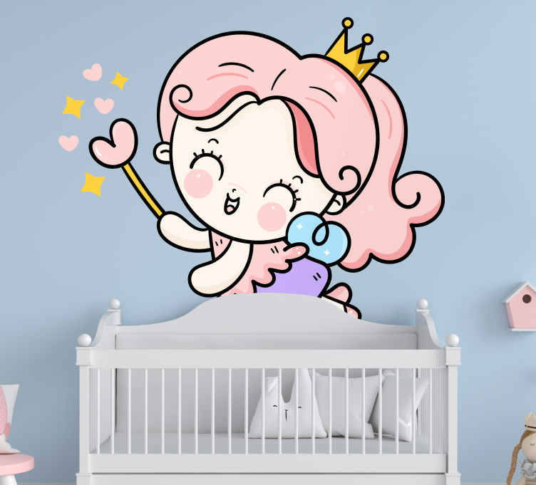 Wall stickers for kid adorable fairy figure - TenStickers