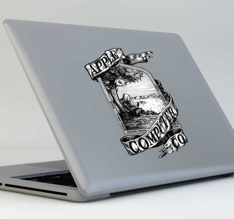 Sticker ancien logo Apple
