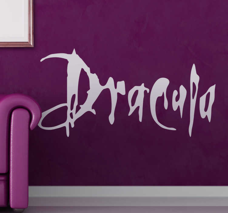 Sticker logo Dracula