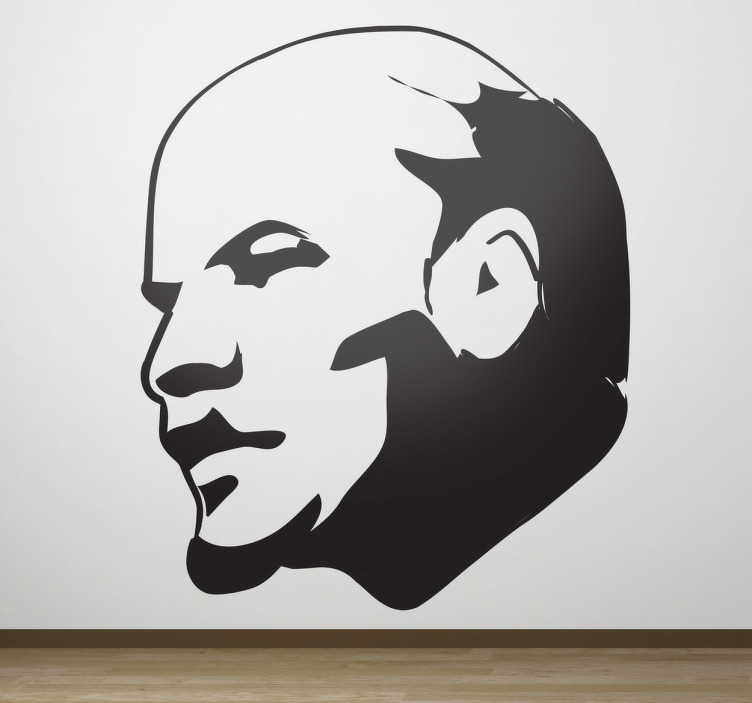 Sticker portrait Lénine