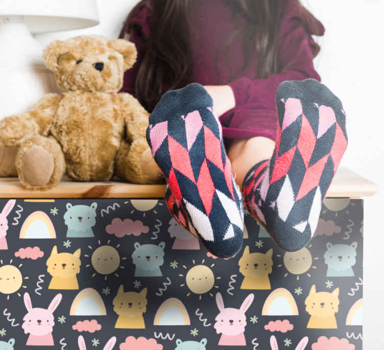 Adorable creature styles nalepke za otroke - TenStickers