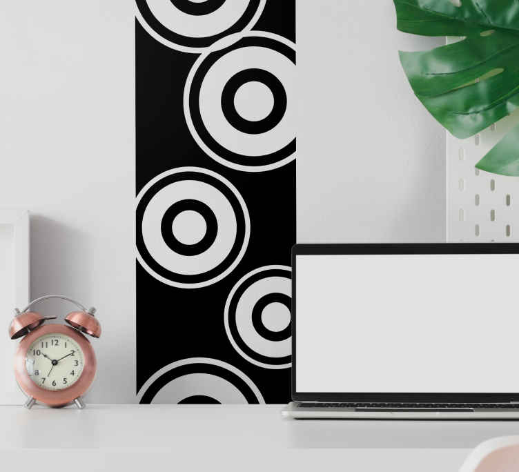 Merész körminták határok matrica - TenStickers
