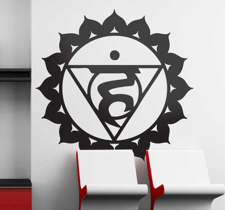 Sticker chakra visuddha